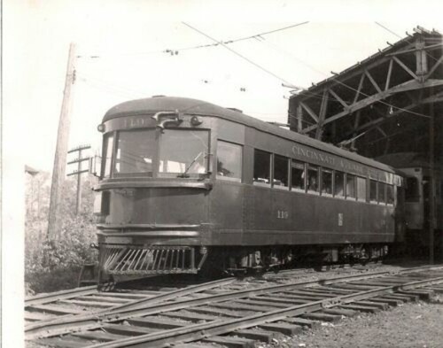 Cab forward electric - forward, trolley