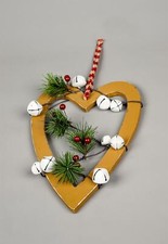 Wooden Light Brown Heart