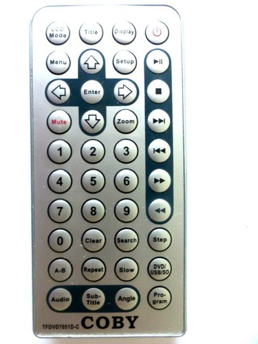 Coby portable dvd player - coby,