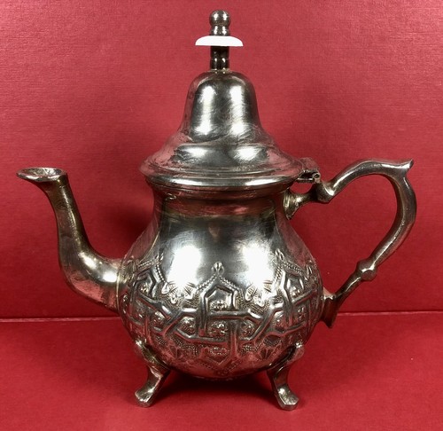 Vintage silver plated moroccan - silver,