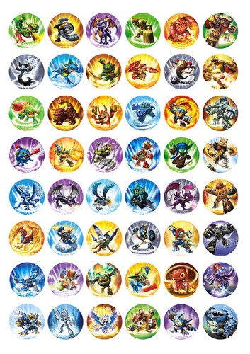 Skylanders and giants 48 - and, x