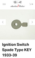 Austin seven ignition key - seven,