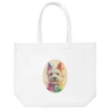 'Westie Dog Portrait' Tote