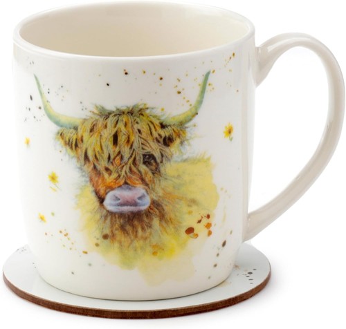 Porcelain mug coaster set - mug,