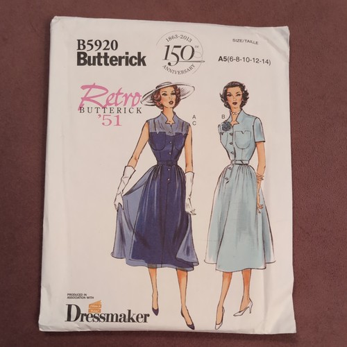 Retro butterick 1951 - retro,