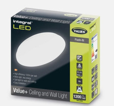 Fern Howard LED 11W Drum Fitting IP44 1200lm Clear