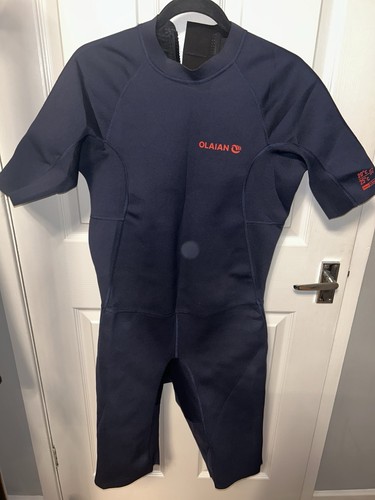 Decathlon wetsuit navy - decathlon, 3/4