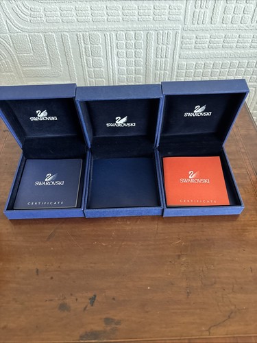 Three swarovski jewellery - three,