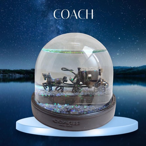 Coach snow globe - snow, novelty