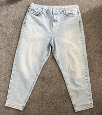 M&S Light Wash Blue Mom Jeans