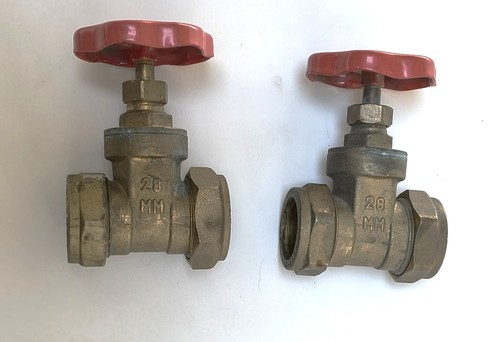 28mm brass gate - , valves