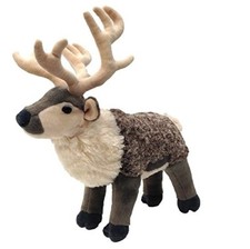 REINDEER SOFT TEDDY BEAR TOY