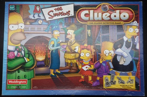 The simpsons cluedo 2001 game - the,