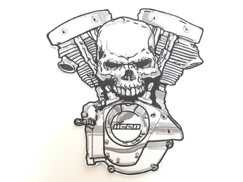 Skull engine emb patch - engine,