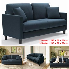 2/3 Teddy Velvet Sofa Modern