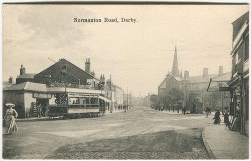 Normanton road tram derby - normanton,