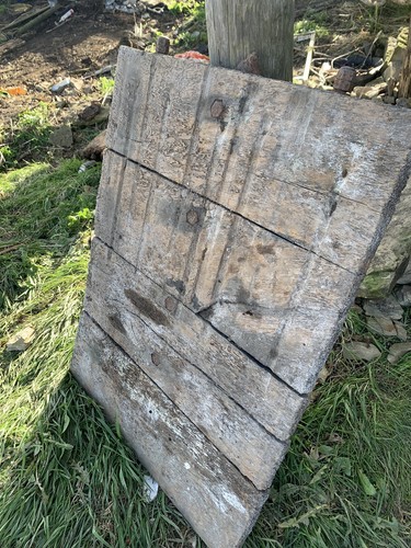 Reclaimed oak table top canal - oak,
