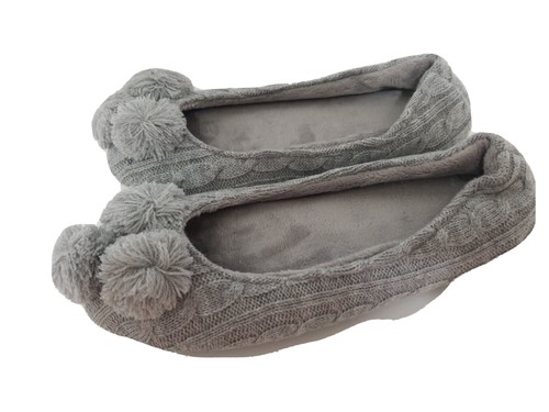 Women gray cable - gray, knit