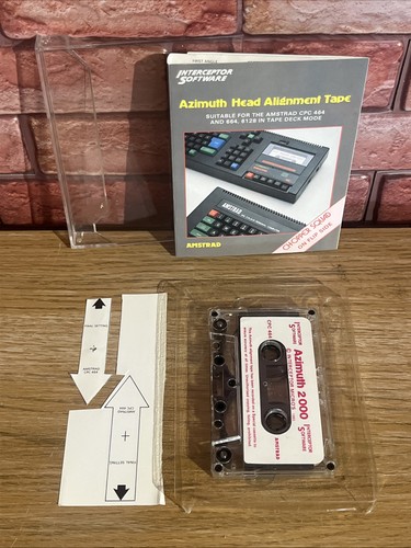 Azimuth head alignment tape - head,