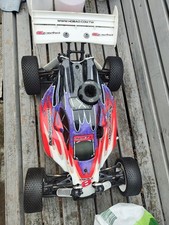 Hobao Hyper 8 Retro Nitro No Controller Nitro Engine RC Buggy 1/8