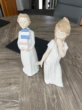 nao figurines girl yawning /