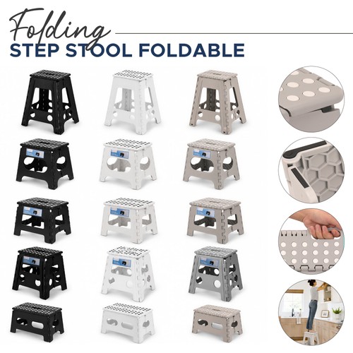 Step stool plastic folding - stool,