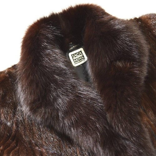 Saga mink fur - mink, real