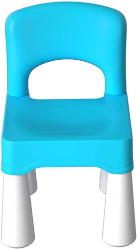 Plastic kids chair blue - kids,