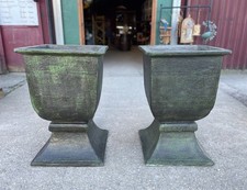Matching pair of large outdoor
