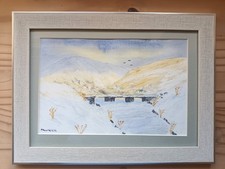 Framed original watercolour