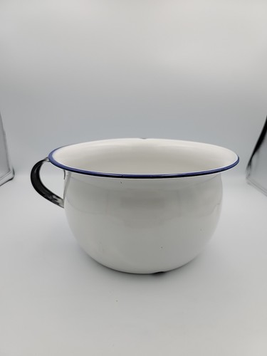 Vintage white blue - white,