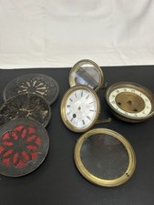CLOCK PARTS - 3 X ANTIQUE