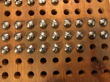 DERBYSHIRE 10mm MAGNUS ELECT LATHE COLLETS RIVETT SIZE SYSTEM WATCHMAKERS CHOICE