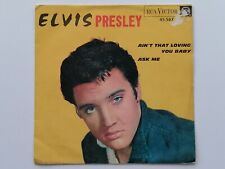 ELVIS PRESLEY  FRENCH JUKEBOX 45    AIN'T THAT LOVING YOU BABY     FRANCE