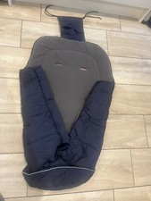 Fleece Lined Footmuff With Zip At Feet