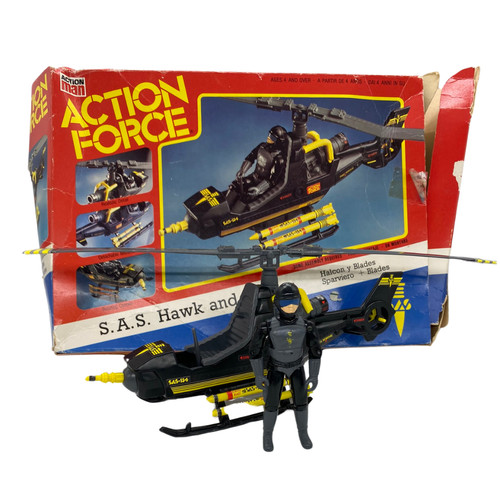 Palitoy action force sas hawk - action,