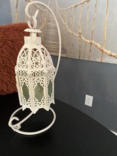 White shabby Moroccan hanging