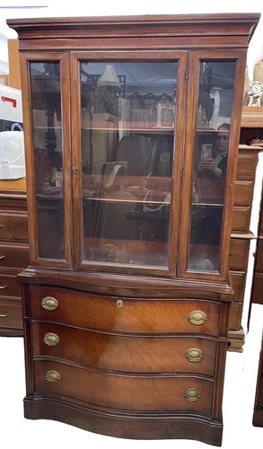 Vintage mahogany china - vintage,