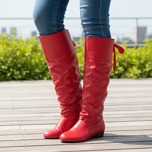 High boots chunky - boots,