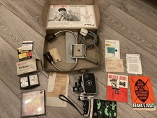 Bolex Paillard D8L Vintage 8mm Cine Film Camera With Lighting Unit