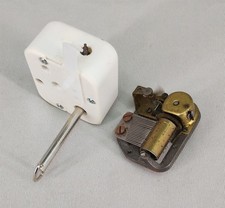 TWO VINTAGE MUSIC BOX