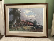 Terence Cuneo 'The Lickey Incline' Steam Locomotive Print