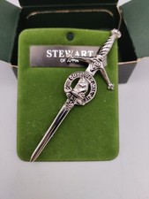 Stewart Clan Cest Scept Badge
