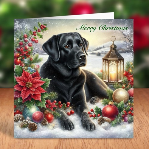 Black labrador dog - black,