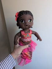 Hasbro Baby Alive Shimmer N Shine Mermaid Doll African American Black Doll