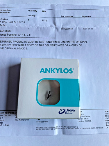 Ankylos dentsply implant - dentsply,