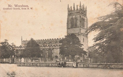 Gresford church near wrexham - church,