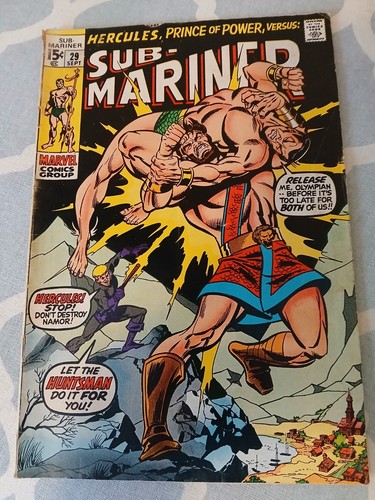 Sub mariner marvel comics - #29, (marvel