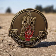 Ulster Tower Pin Badge 36th