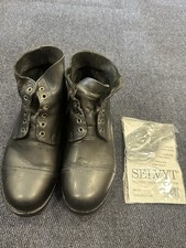 BRITISH ARMY Black AMMO BOOTS